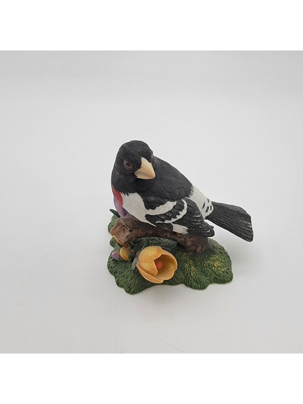 Vintage 1991 Lenox Rose-Breasted Grosbeak Bird Porcelain Figurine